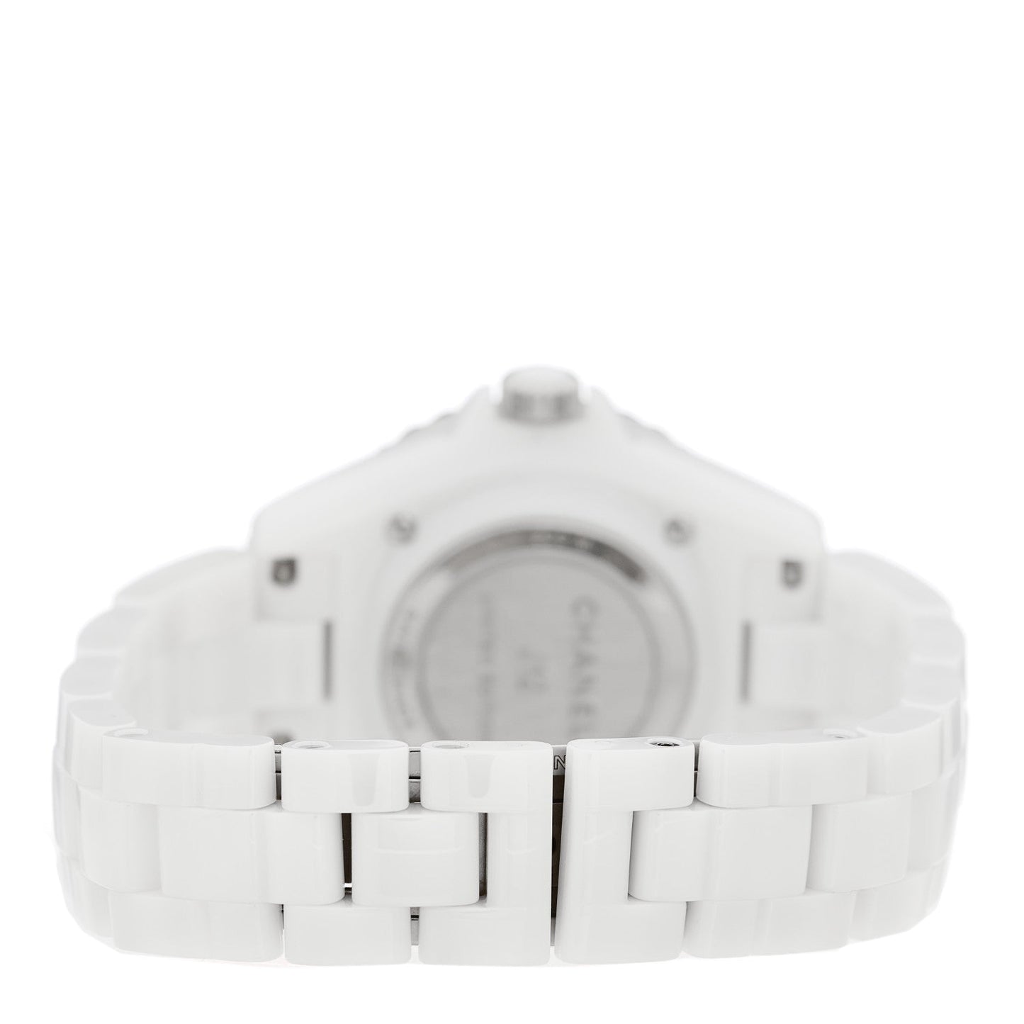 Stainless Steel Ceramic 33mm J12 Wanted de Chanel Limited Edition Automatic Watch White