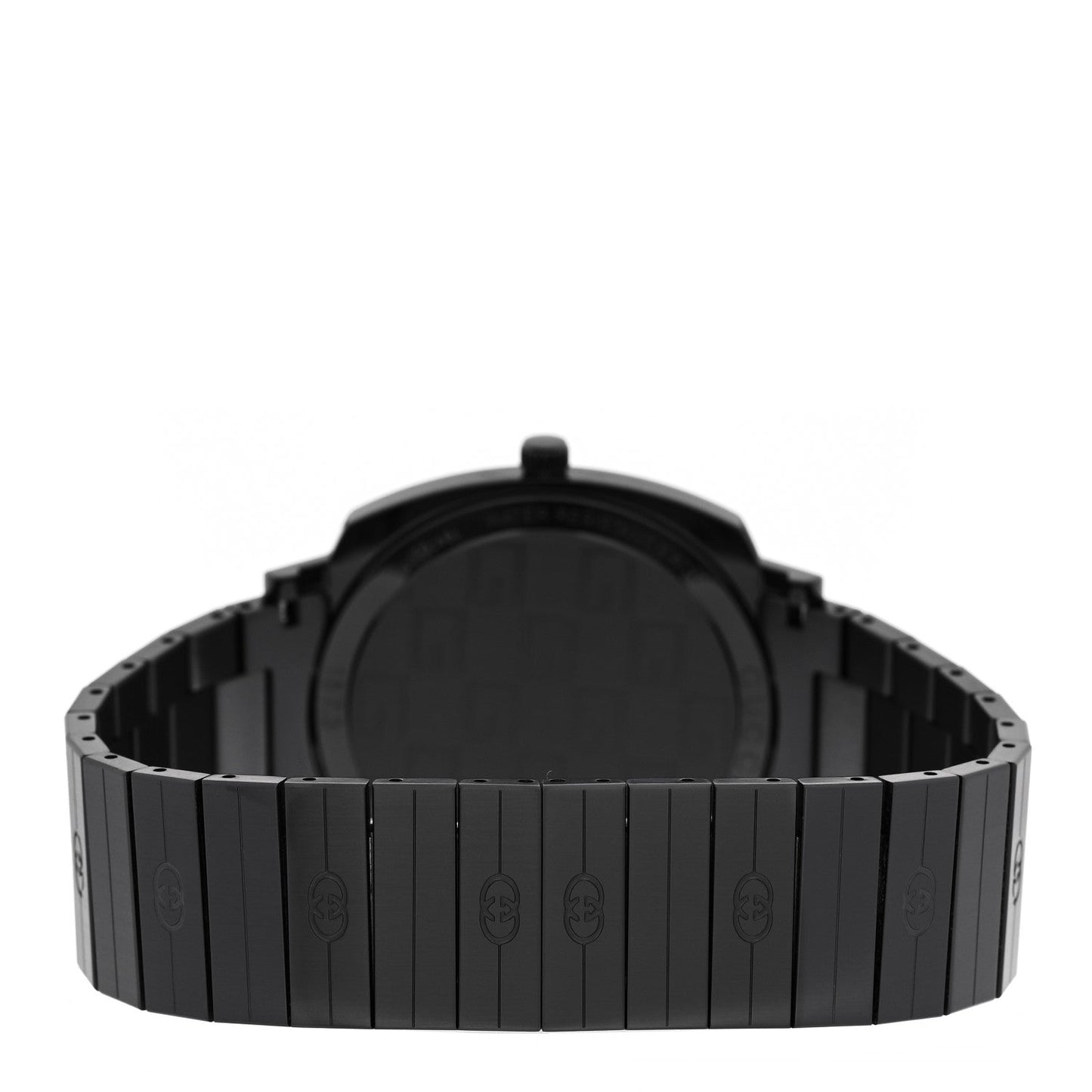 PVD Stainless Steel 38mm Grip Quartz Watch Black