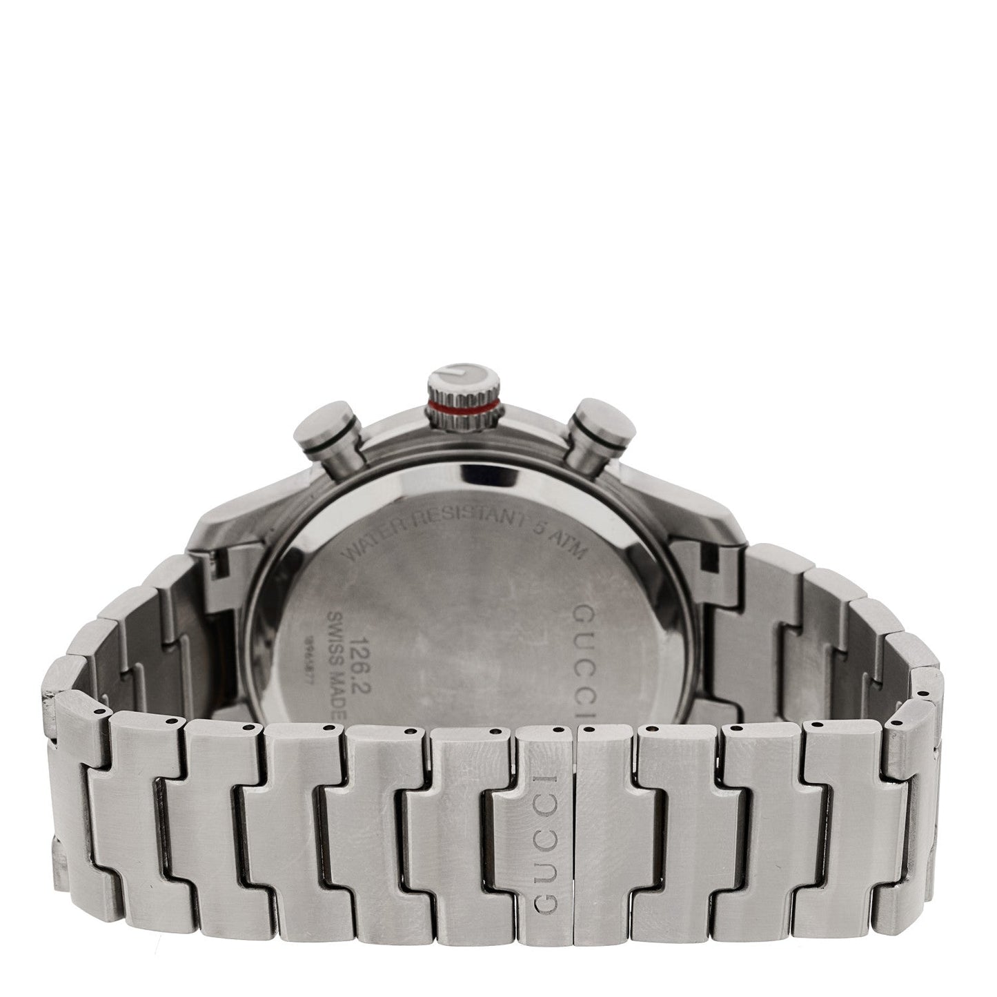 Stainless Steel 45mm G-Timeless Chronograph Quartz Watch Brown