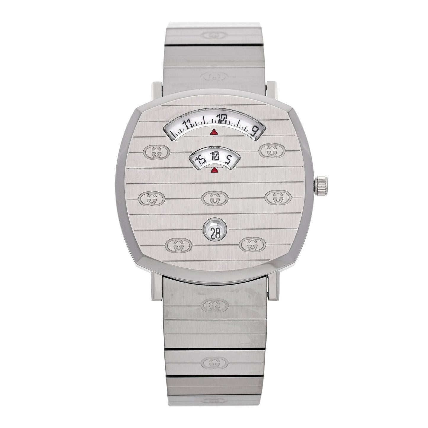 Stainless Steel 38mm Grip Quartz Watch