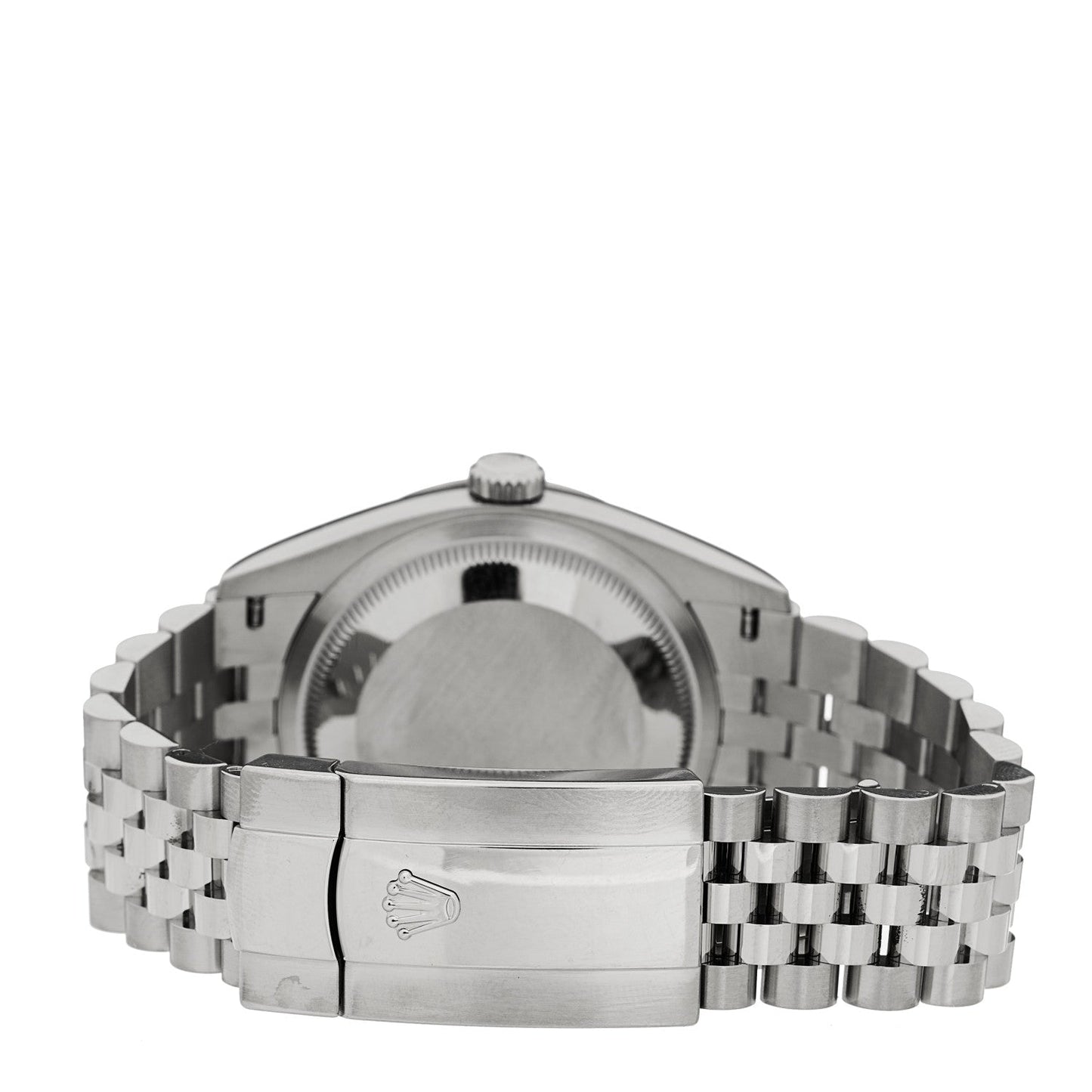 Stainless Steel 18K White Gold 36mm Oyster Perpetual Datejust Watch White Roman 126234