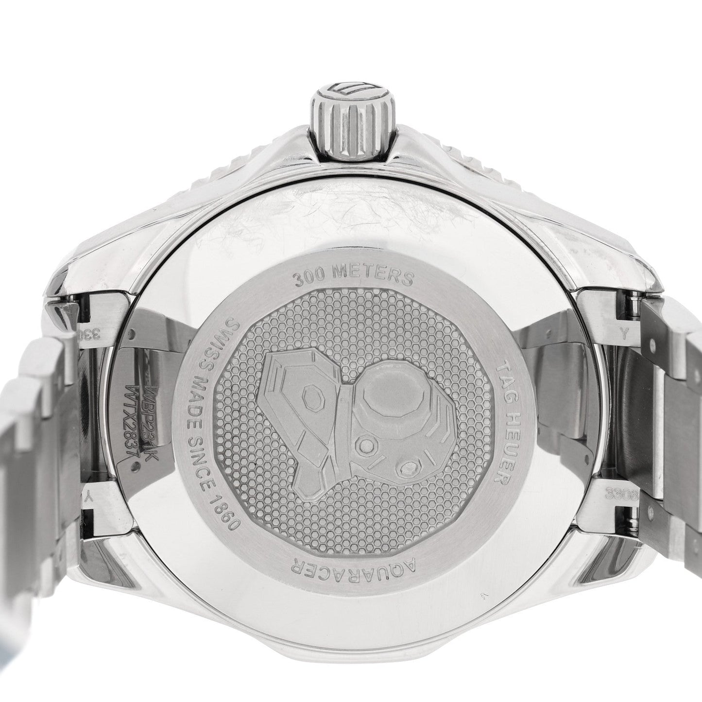 Stainless Steel Diamond 36mm Aquaracer 300M Automatic Watch Green WBP231K