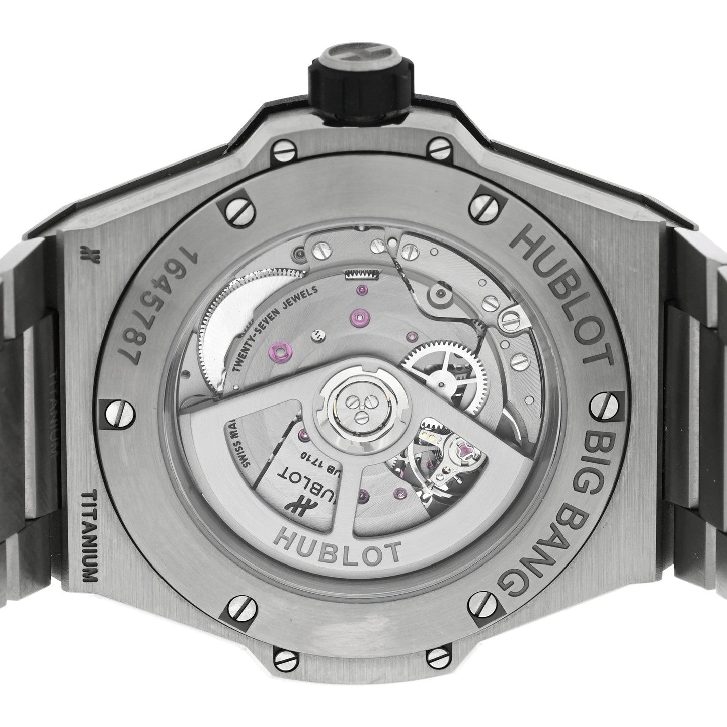 Titanium 40mm Big Bang Integrated Time Only Automatic Watch Silver 456.NX.0170.NX
