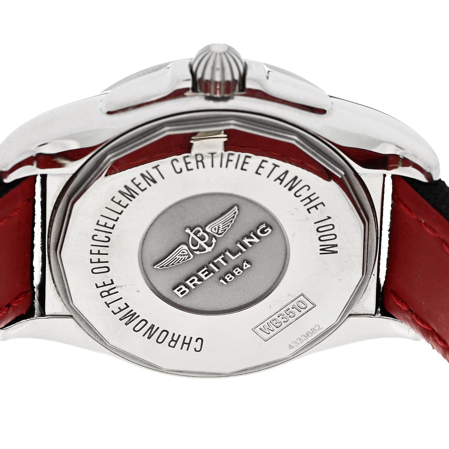 Stainless Steel Fabric 44mm Galactic Unitime Automtic Watch Black WB3510